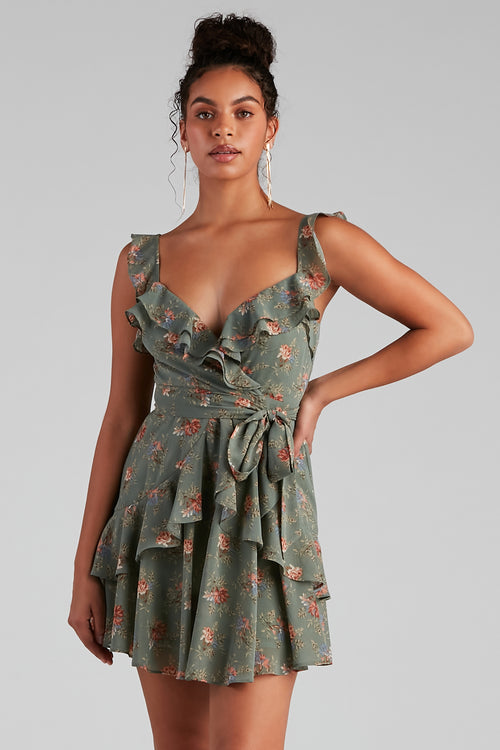 Flower Dresses ☀ Floral Print Dresses ...